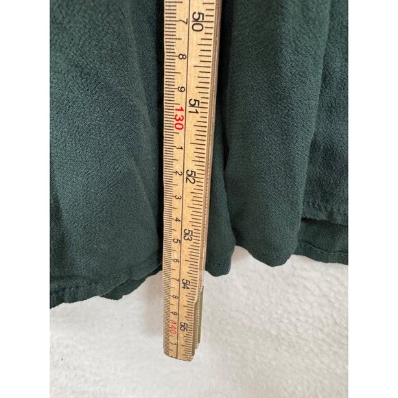 Old Navy waist defined midi dress beach lagen hunter green sz 4X - Picture 6 of 8